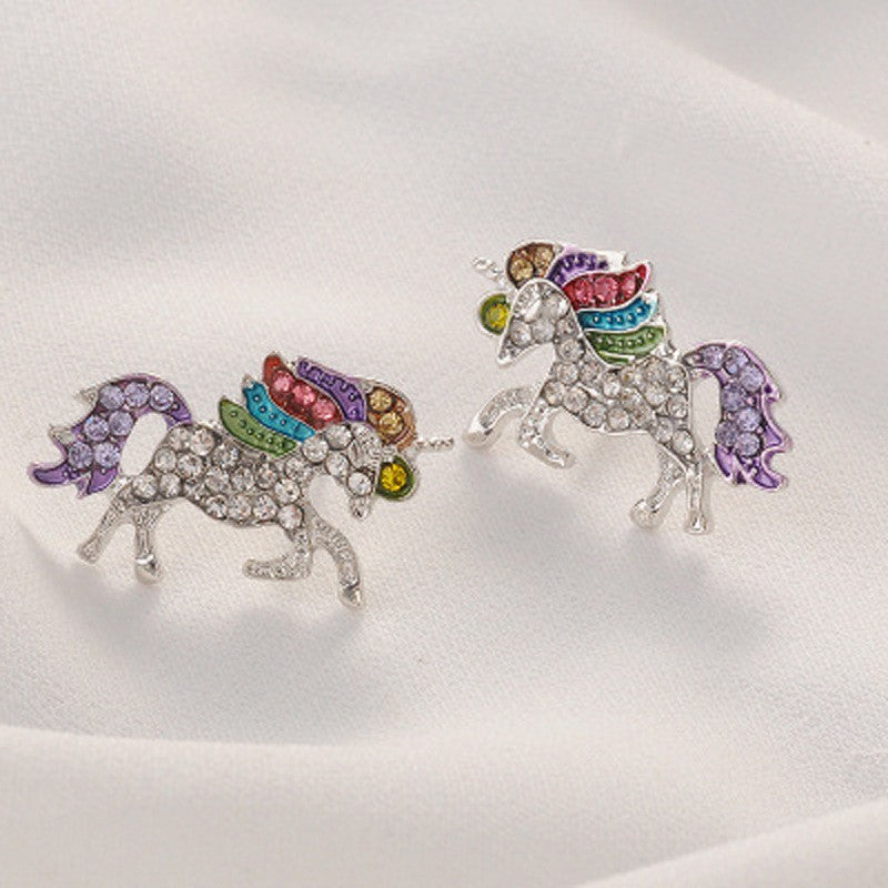 Wholesale Unicorn Alloy Earrings
